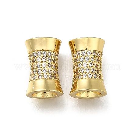 Латунь микропаве прозрачный кубический цирконий европейский бисер ZIRC-I070-048G-1