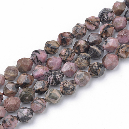 Natural Rhodonite Beads Strands G-S149-30-10mm-1