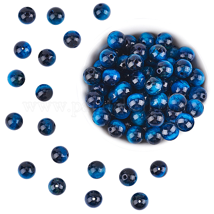 Arricraft natürliche blaue Tigerauge Perlenstränge G-AR0002-52-1