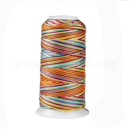 Segment gefärbter runder Polyester-Nähfaden OCOR-Z001-B-03-1