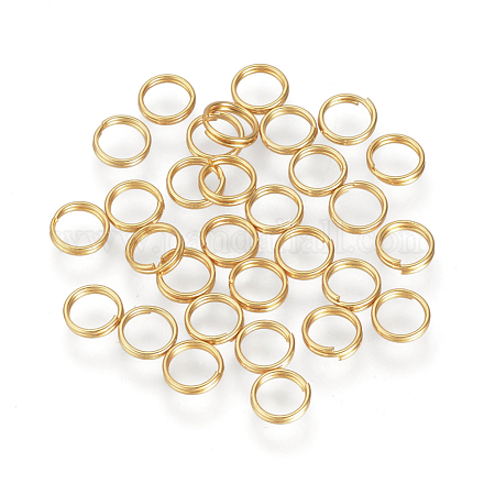 304 anelli portachiavi in ​​acciaio inox STAS-Q186-01-5mm-G-1