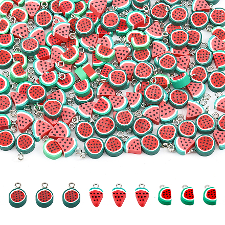 Кулоны из полимерной глины ручной работы 150шт. PORC-CA0001-09-1