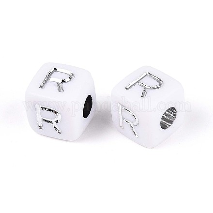 Непрозрачные акриловые бусины SACR-T035-03R-1