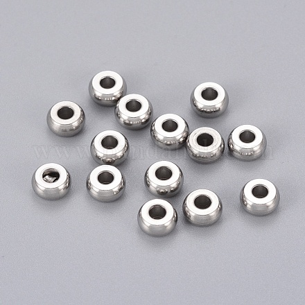 Perles en 304 acier inoxydable X-STAS-E036-7-1