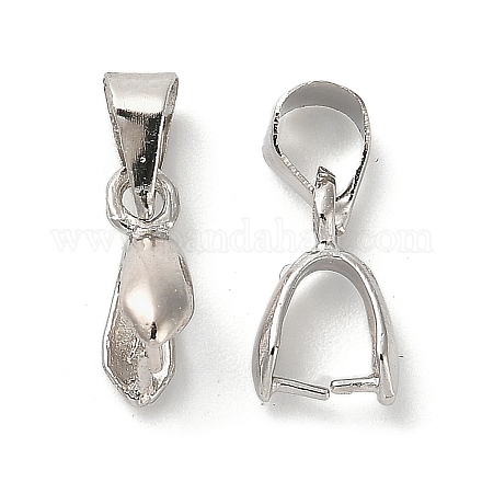 Латунные держатели кулонов с покрытием стойки KK-R211-03P-1