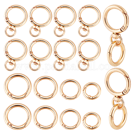 20 шт. 5 стиля застежки-защелки из цинкового сплава FIND-PH0025-09G-1