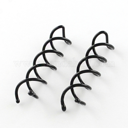 Rotazione a spirale in ferro vite fermagli per capelli IFIN-R207-09-1