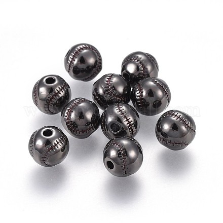Perles en laiton émaillé KK-L179-06B-1