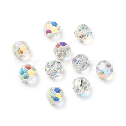 Verre imitation perles de cristal autrichien GLAA-H024-05-1