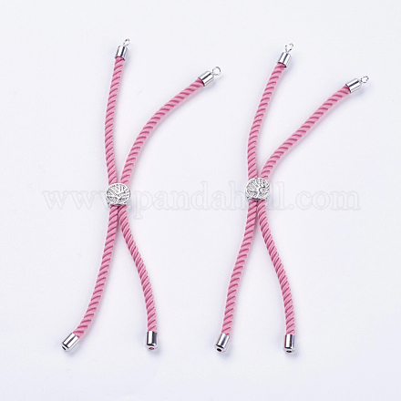 Création de bracelets à cordon torsadé en nylon MAK-F018-11P-RS-1