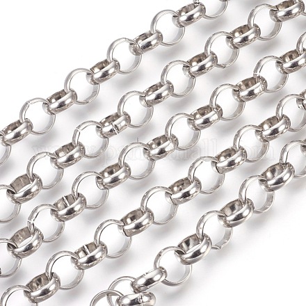 304 Stainless Steel Rolo Chains CHS-L017-18B-1