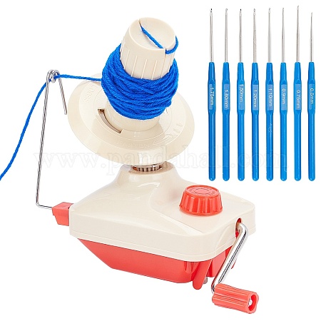 Yarn Ball Winder, Hands Operated Swift Yarn Fiber String Ball Wool Winder Machines for Family, Size: Medium