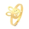 Animal 201 Stainless Steel Adjustable Rings for Women, Golden, Rabbit, 13mm, Inner Diameter: 18mm