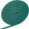 Polyester Resistance Elastic Cord, Overlock Ribbon, Dark Green, 15x1mm, 30yard/roll