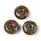 Natural Unakite Pendants, Donut, 18~18.5x7~8.5mm, Hole: 2~2.5mm