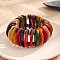 Bohemia & Ethnic Style Wood Stretch Bracelets for Women, Colorful, Inner Diameter: 2-1/8~2-1/2 inch(5.3~6.2cm)