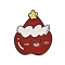 Christmas Theme Zinc Alloy Enamel Pin Brooch for Backpack Clothes, Hat, 28.5x24mm