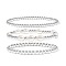 Temperament Magnet Gold Elastic Bracelet Baroque Imitation Pearl Multi layered Layered Bracelet Small and Popular Bracelet