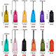 BENECREAT 12Pcs Plastic Glue Bottles(1oz/1.7oz/3.4oz) with 20Pcs Blunt Tip Needle(10 Mixed Size) DIY-BC0011-63-3