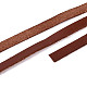 5 м плоский шнур для украшений из воловьей кожи WL-N001-01-2