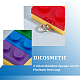 Dicosmetic 20pcs 2 colores colgantes de acrílico opaco del arco iris MACR-DC0001-02-4