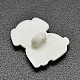 1-Hole Puppy Plastic Shank Buttons for Clothes Design X-BUTT-J104-01-2