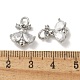 Подвески из латуни с микропаве из циркония KK-R210-14P-3