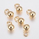 304 Stainless Steel Sphere Charms X-STAS-H436-67-3mm-1