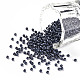 Perline di semi di vetro rotonde di grado 12/0 X-SEED-Q008-M607-1