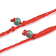 Fabricación de collar de cuerda de nylon MAK-T005-07C-01-3