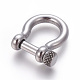 304 Stainless Steel Screw D-Ring Anchor Shackle Clasps STAS-E452-43AS-1