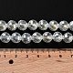 Chapelets de perles en verre électroplaqué EGLA-R040-10mm-15-3