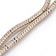 Electroplated Non-magnetic Synthetic Hematite Beads Strands G-P423-01-2