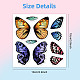 Крылья бабочки Globleland DIY-WH0486-011-6