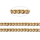 Vacuum Plating 304 Stainless Steel Cuban Link Chains CHS-K016-02A-G-4
