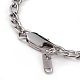 Men's 304 Stainless Steel Figaro Chains BJEW-JB05841-02-3
