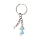 Подвесные брелки из сплава эмали KEYC-JKC01269-4