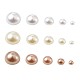 Cabujones de perlas de imitación de plástico ABS SACR-TA0001-04-2