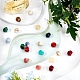 Sunnyclue 100pcs 10 couleurs perles acryliques OACR-SC0001-04-4