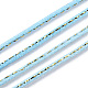 Metallic Stain Beads String Cords NWIR-R024-365-4
