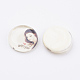 Tempered Glass Cabochons GGLA-22D-13-1