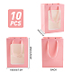 PandaHall Pink Gift Bags CARB-WH0015-01B-4