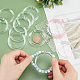 PandaHall Elite 20Pcs Small Transparent Shelf Bangle Organizer Bracelet Displays Stand Jewelry Holder BDIS-PH0001-04-5