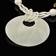 Shell Necklaces NJEW-D111-M-3