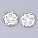 Décorations de pendentif tissées de polyester FIND-S283-05H-1