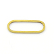 Brass Chain Links KK-M038-C-1
