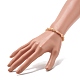 Natürliches Sonnenstein-Perlen-Stretch-Armband für Kinder BJEW-JB07031-09-3