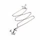Zinc Alloy Anchor Jewelry Sets SJEW-BB16595-7