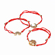 Adjustable Nylon Cord Bracelets BJEW-JB04430-1
