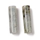 天然石ラブラドライトペンダント  コラム  34~36x10~10.5mm  穴：2mm G-K297-A09-2